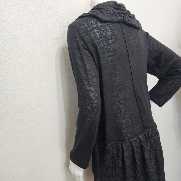 Y&S by Moonlight Black Long Cardigan Size M - Picture 4 of 14